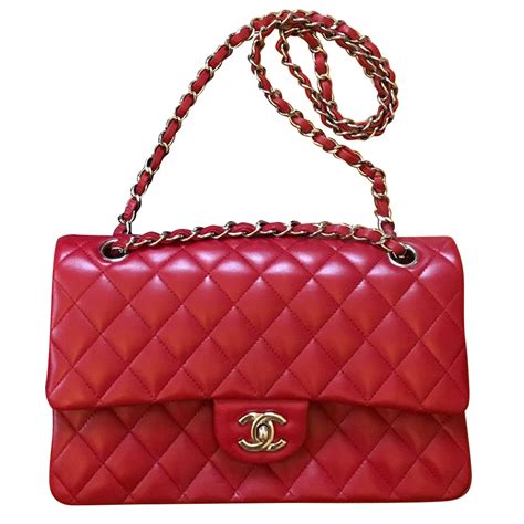 sac chanel bandouliere rouge|Chanel sacs.